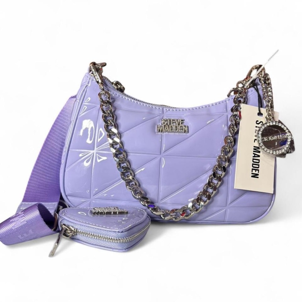 Steve Madden Lavender Shoulder Bag